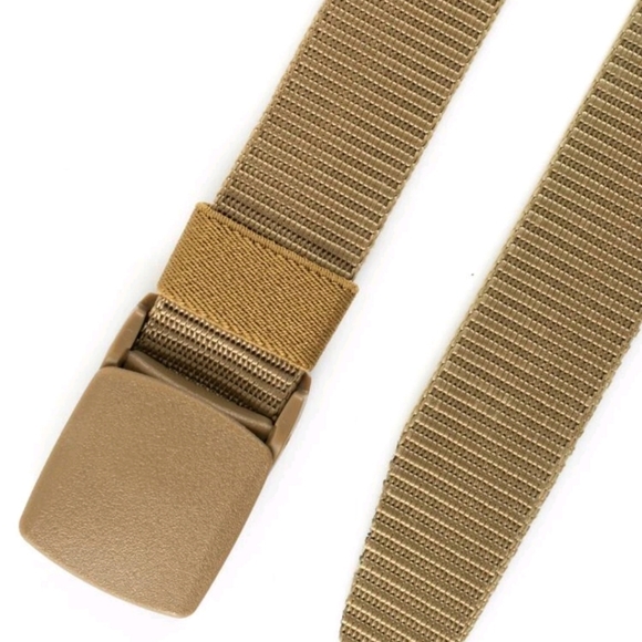 Brand new, Military Style Belt tan color - Picture 3 of 3